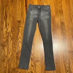 NWOT - AG Jeans Gray Distressed Super Skinny Jeans